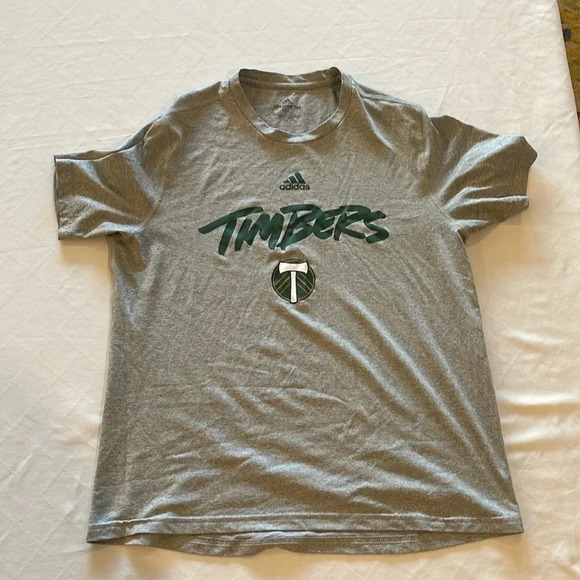 Adidas Portland Timbers tee shirt‎ men’s medium EUC - Picture 1 of 4